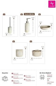 Resim TOTEM BANYO SETİ 5 PARÇA 
