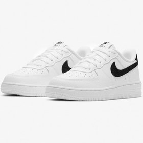 Resim Nike Beyaz-Siyah Air Force Günlük Spor Ayakkabı 