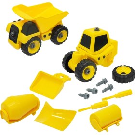 Resim Can-Em Oyuncak Sök Tak Dozer ve İnşaat Seti 22 Parça 