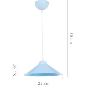 Resim Mavi Sarkıt Avize Çocuk Odası Salon Mutfak Koridor Yatak Odası Lamba 