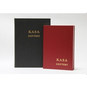 Resim Özkan 20X28 Kasa Defteri 368 Yaprak Cilt Bezli Bordo 