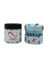 Resim Cute Dog Desenli Kadın Slip Külot Mavi 