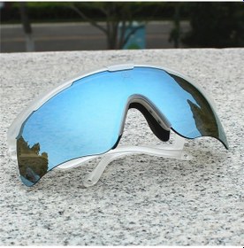 Resim Willowhaven D Unisex Bisiklet Gözlüğü - Hafif Dayanıklı Pc Çerçeve, Ayarlanabilir Tpr Cam, Gradient Mavi-mor Lens, Mtb & Outdoor Spor 