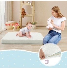 Resim Mc.pierobaby Ortopedik Cotton Bebek Yatağı Park Beşik Yatağı 