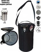 Resim SEVBAGS SEFERTASI TERMOSLU TAŞIMA ÇANTASI 1,6 LİTRE 