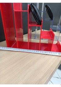 Resim Uzman Grup Raf Pleksi Cüzdanlık Teşhir Standı (10'Li Paket) 