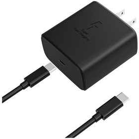 Resim Vkemall Samsung Galaxy Uyumlu S24, S23, Tab S9 İçin 45w Hızlı Şarj Cihazı Ve 2m Usb-c Kablosu 