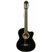 Resim Barcelona LC 3900 CEQ BK Elektro Klasik Gitar 