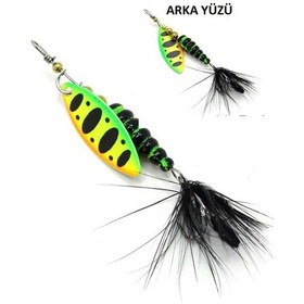 Resim Captain 6050 Bugbao 4.5gr Döner Kaşık Mepps Renk 2 