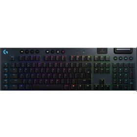 Resim Logitech G915 Lightspeed Kablosuz RGB İngilizce Mekanik Klavye Siyah 