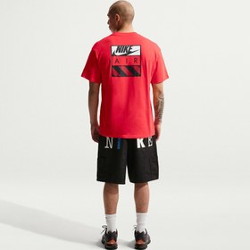 Resim Nike Air Box Erkek Kırmızı Tişört (IR8021-696) 