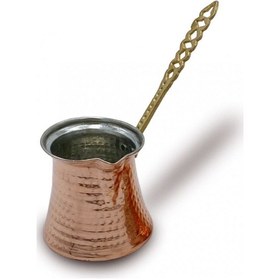 Resim Bakır Kahve Cezvesi 3'lü Set 