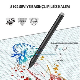 Resim Veikk A50, A15 Ve A15 Pro Grafik Tabletler İçin Veikk P02 Pilsiz Pasif Kalem 