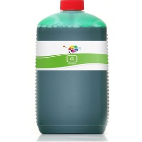 Resim Qc HP Designjet Z3100GP 24 Inch Uyumlu Yazıcı Mürekkebi 1000ml G Green Yeşil Pigment 