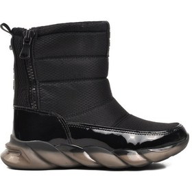 Resim Siyah Rugan Kadın Kar Botu Dmk-z001 Z Siyah Rugan 