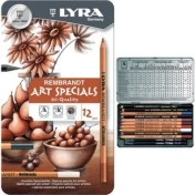 Resim Lyra Rembrandt Art Specials Karakalem Eskiz Çizim Seti 12'li 