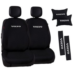 Resim Volvo Nakışlı Oto Minder Ve Konfor Seti 
