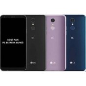 Resim Axya LG Uyumlu Q7 Plus / LG Uyumlu Q7 Arka Batarya Kapağı 