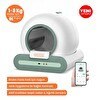 Resim Groove Ti+ Otomatik Kedi Tuvaleti Yeşil - Petfit Aqua Flow Akıllı Su Pınarı Çeşmesi - Petfit Elevate X Otomatik Mama Kabı 