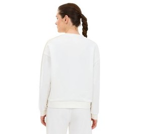 Resim Skechers W Lw Fleece Loose Fit Kadın Sweatshirt Beyaz 