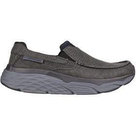 Resim Skechers 204301-BLK Max Cushioning Elite Calver Erkek Füme Kumaş Sneaker Spor Ayakkabı 