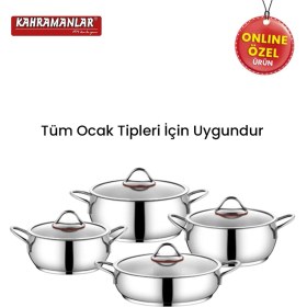 Resim Elit Chef 17 Parça Çelik Çeyiz Seti 