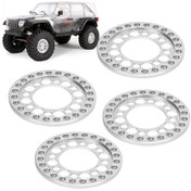 Resim Geekyou 4 Adet 1.9 İnç Alüminyum Rc Tekerlek Kilitleme Çemberi - Cnc İşleme, Dayanıklı, Kolay Kurulum - Axial Scx10 90046 Traxxas Trx4 Uyumlu 
