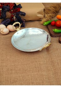 Resim Moda Bakır Bakır Sac Tava, Kavurma Tavası 26 Cm Diğer 