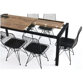 Resim Erezogullari_Mobilya Açılır Yemek Toplantı Masası 75X120 Cm 