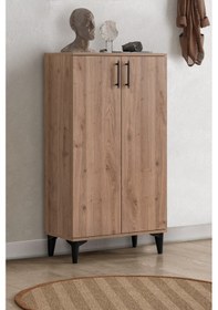 Resim Blesk 4 Raflı Ayakkabılık Ceviz 