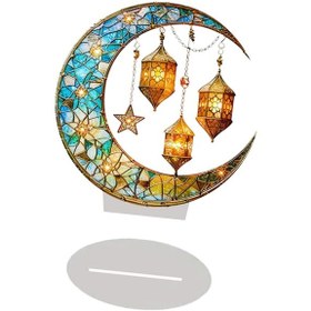 Resim Suntek 2d Ramazan Dekorasyon Arapça Düz Masaüstü Stil-b " 