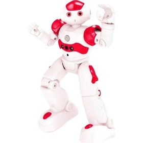 Resim Xhltd Çok Fonksiyonlu Akıllı Rc Dans Robot Ses Ve Işık Şarj Edilebilir Etkileşimli Oyuncak Çocuklar Için Ingilizce Çalışma Beyin Oyunu Rc Robot Beyaz 
