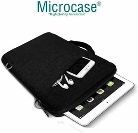 Resim Microcase Samsung S10 FE Plus Tablet için Türkçe Bluetooth Klavye+Mouse+Tablet Standı-Siyah AL8126 