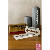 Resim Marsilyan Permasharp 10 Adet Tıraş Jileti Tıraş + Tıraş Malzeme Kutusu Set 