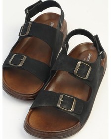 Resim Pierre Cardin Siyah Erkek Sandalet Pc-7924 