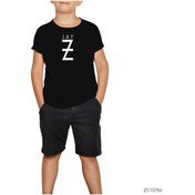Resim Jay Z Siyah Çocuk Tişört Siyah 