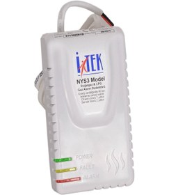 Resim İTEK Doğalgaz Alarm Cihazı Nys-3 Model Gaz Dedektörü Garantili 