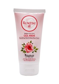 Resim Rosense Besleyici El ve Vücut Gül Kremi 75 ML 
