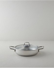 Resim Glow Çelik Sığ Tencere 26x6 Cm Silver Silver 