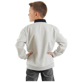 Resim Denokids Mshb&g Kurt Erkek Çocuk Sweatshirt - Gri 
