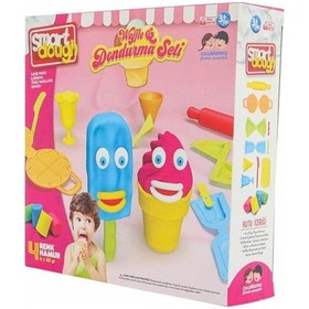 Resim Dondurma ve Waffle Set Oyun Hamuru 