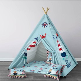 Resim instababyrooms Çocuk Oyun Çadırı Denizcilik Dijital Baskılı 
