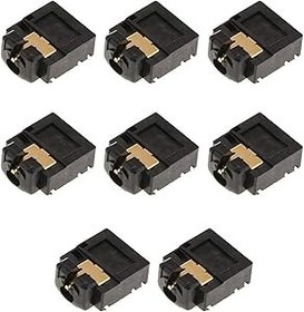 Resim Onyehn 8 Adet Yedek Kulaklık Jak Fiş Bağlantı Noktası 3,5 mm Kulaklık Konektör Bağlantı Noktası Soketi Xbox ONE S Kablosuz Kumanda Model 1708 Yedek (8 Paket) 