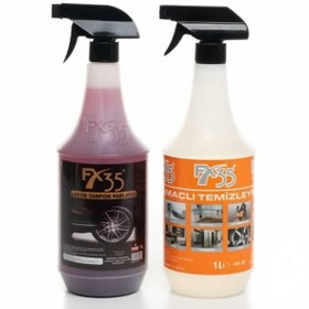 Resim FX35 1lt Çok Amaçlı Temizleyici + 1 Lt Lastik Tampon Parlatıcı Sprey 