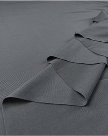 Resim Koyu Gri Renkte Jarse Kumaş 120x200cm-10829 Gri 