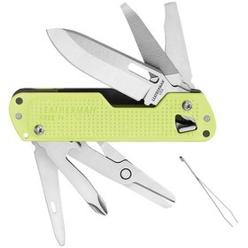 Resim Leatherman Free T4 Lunar Multi Tool Yeşil 