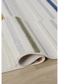 Resim İbiza Multi Halı Yumuşak Dokulu Salon Oturma Odası Yatak Odası Halısı 152 Multi 