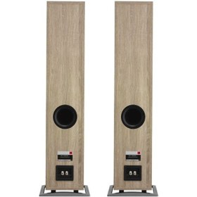 Resim Dali Oberon 7 Kule Tipi Çift Hoparlör Meşe 