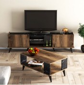 Resim Mezza SET 1330 - 2024 Elegante Tv Üitesi City Orta Sehpa Takımı 