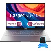Resim Casper Nirvana Taşınabilir Bilgisayar S100 300NIT I5-13420H 8gb Ddr5 Ram 250GB SSD Freedos Taşınabilir Bilgisayar S100.1342-8U00X-G-F-CANEX16 